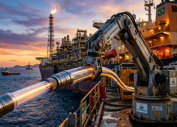 O sistema nervoso digital que "ouve" o petróleo fluindo a 5.000 metros abaixo do solo