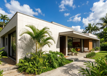 O truque na fachada que deixa sua casa mais fresca sem usar ar-condicionado