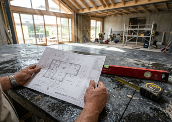 O piso de pedra que funciona como uma bateria térmica e mantém sua sala fresca no auge do verão