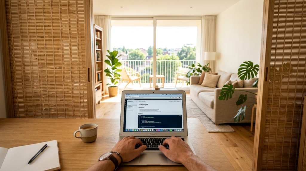 A parede que respira: como divisórias de fibra natural transformam casas compactas em ambientes vivos