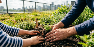 Transforme seu telhado em um jardim vivo que resfria naturalmente a sua casa.