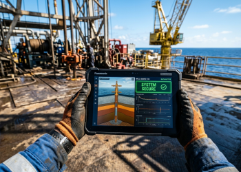 O sistema nervoso digital que "ouve" o petróleo fluindo a 5.000 metros abaixo do solo