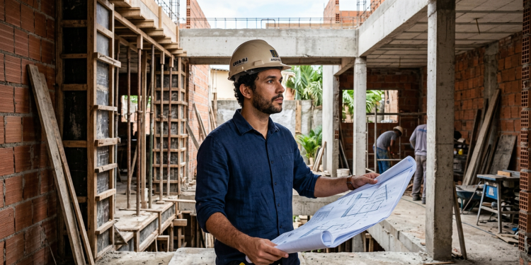O pátio interno que transforma casas pequenas em ambientes frescos e iluminados