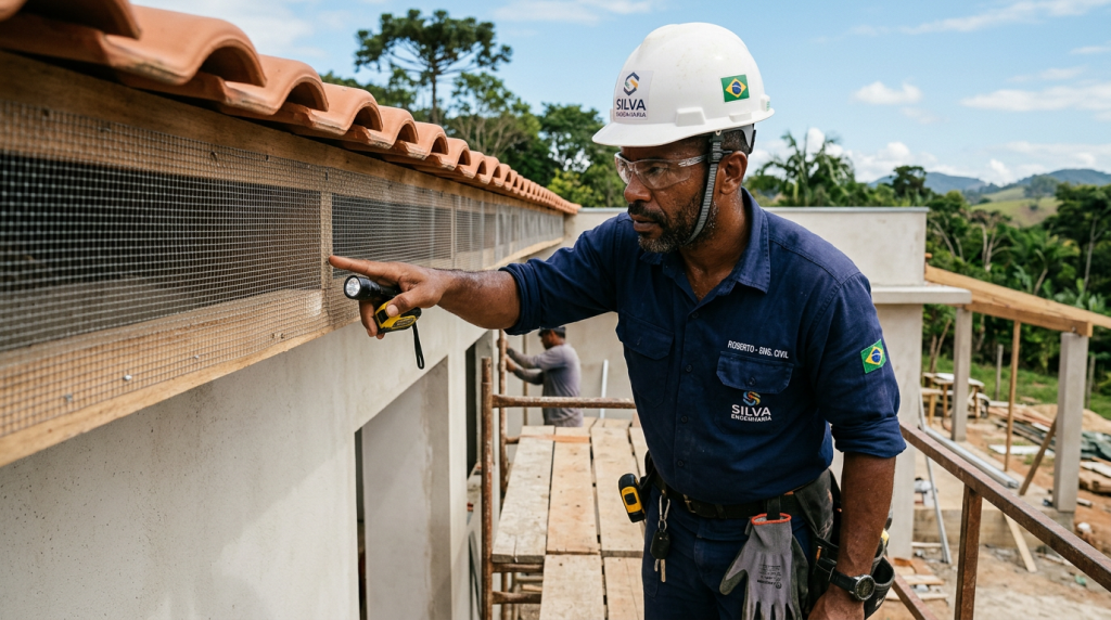Casa compacta de 65 metros quadrados resolve o calor com ventilação no topo da cobertura