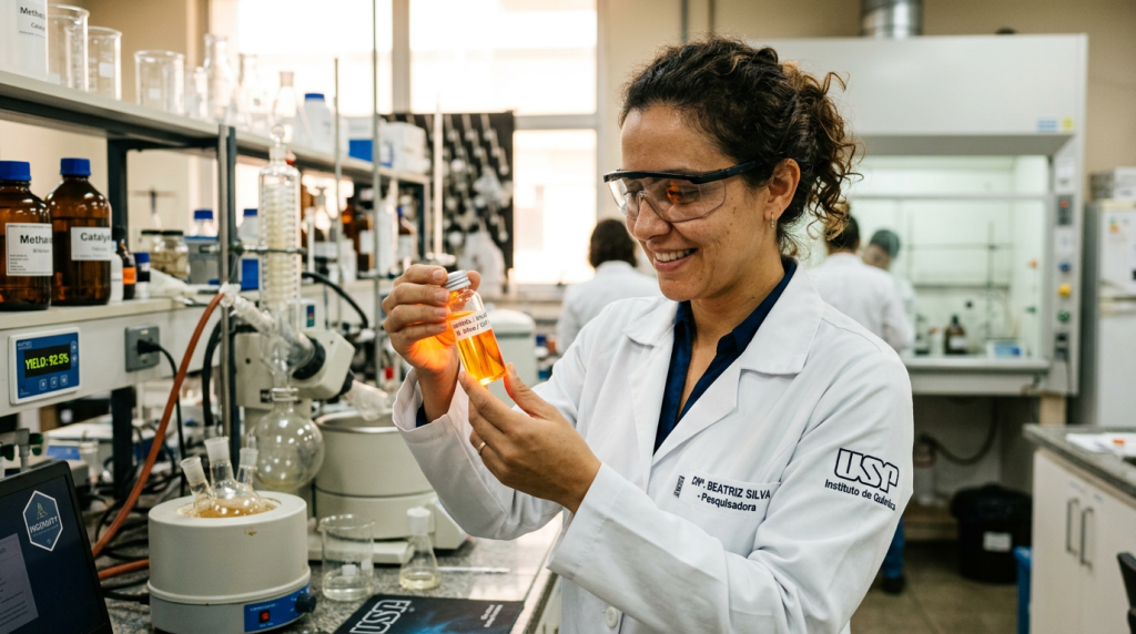 A tecnologia que imita plantas e transforma CO2 em combustível usando luz solar