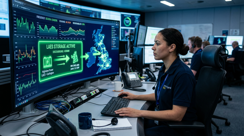 A central criogénica que congela o ar a -196°C para criar uma super bateria líquida capaz de iluminar bairros inteiros