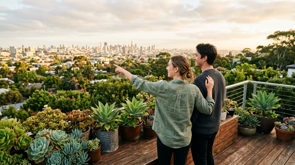 Transforme seu telhado em um jardim vivo que resfria naturalmente a sua casa.