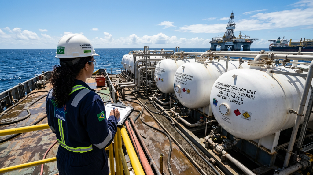 O gigante dos mares que extrai petróleo sem queimar uma gota de combustível para funcionar