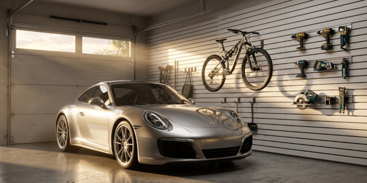 Veja quanto custa montar painéis canaletados na garagem e acabar com a bagunça, deixando ferramentas e bicicletas sempre à mão