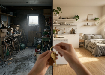 Veja quanto custa adaptar sua garagem em kitnet completa e como economizar com soluções simples que aceleram o aluguel