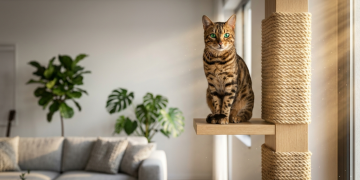 Veja quanto custa montar um circuito vertical para gatos e como economizar protegendo seus móveis com uma solução simples