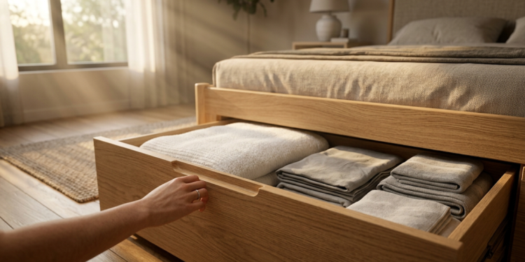 Quanto custa fazer um gavetão para cama box e como aproveitar o espaço escondido do quarto sem gastar muito