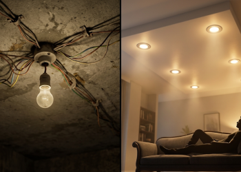Quanto custa rebaixar teto de drywall com LED e transformar sua sala com iluminação moderna e aconchegante