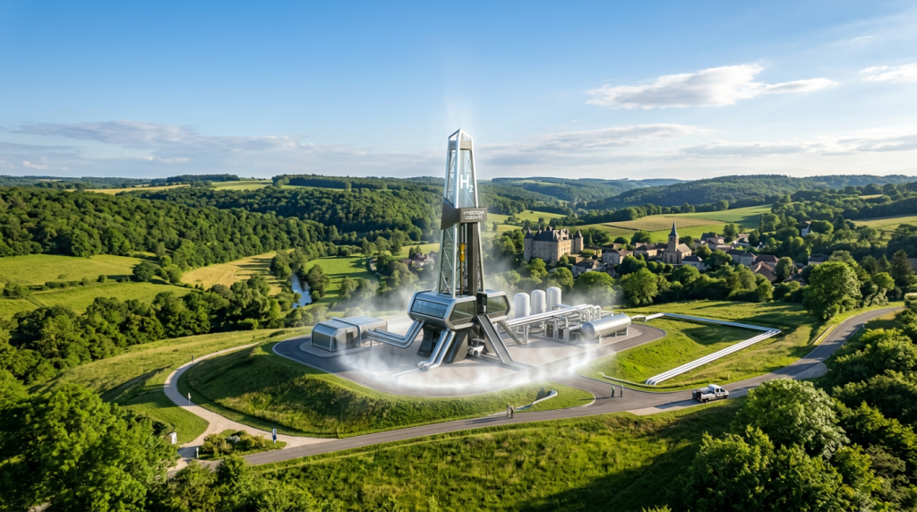 A enorme reserva subterrânea de hidrogênio branco descoberta acidentalmente na França que promete aposentar o petróleo do mundo