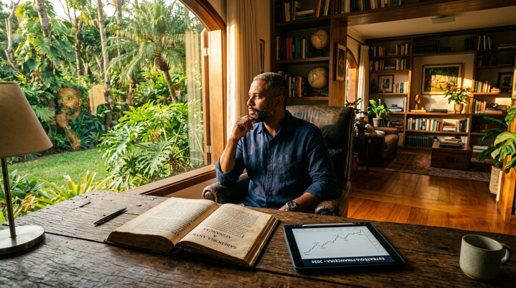 A estratégia financeira mais poderosa de Kiyosaki para garantir paz e lucro no mercado