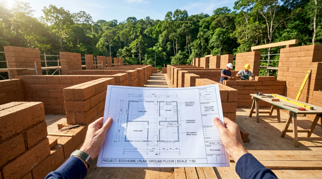 Brasil se junta a Índia, Colômbia, África do Sul e México ao popularizar os tijolos ecológicos de encaixe nas construções de bairro: o que muda no gasto com cimento e na dispensa total de reboco