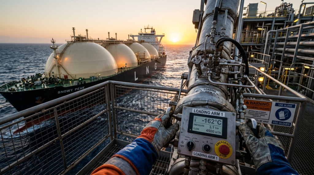 O gigantesco navio fábrica flutuante com meio quilómetro de comprimento que congela gás natural em pleno oceano para o transportar pelo mundo