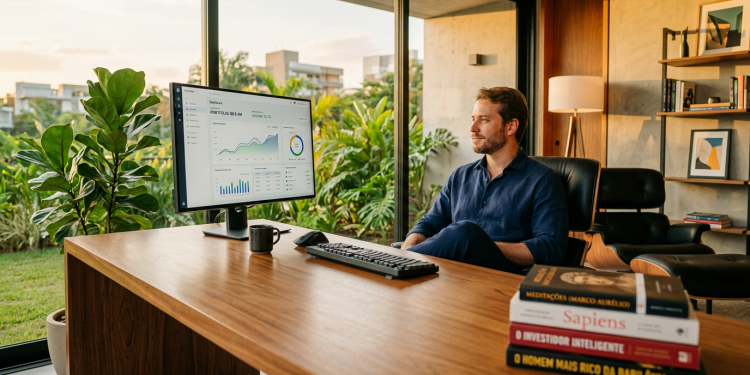 Guia da mente próspera: como pensar como dono e acelerar o acúmulo de capital em 50%