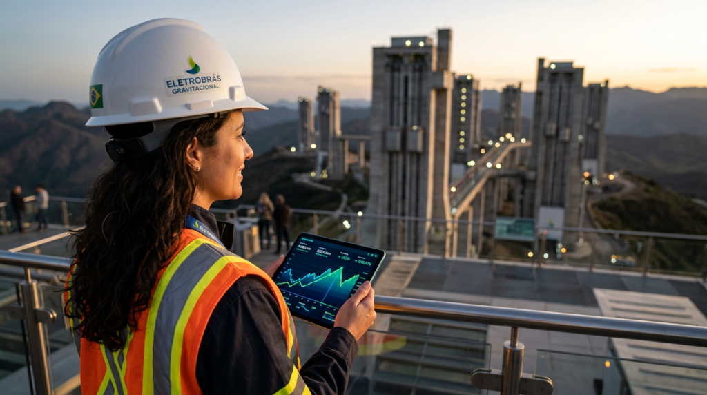 O engenhoso sistema suíço que armazena energia limpa levantando blocos de concreto de 35 toneladas para usar a gravidade como uma bateria infinita