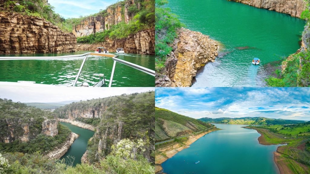 O paradisíaco mar de águas doces em Minas Gerais cercado por paredões de quartzito de 20 metros, que virou o maior refúgio náutico e turístico do sudeste