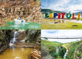 Fundada há 77 anos, a cidade mineira é a porta de entrada para os cânions de Furnas e um marco da natureza