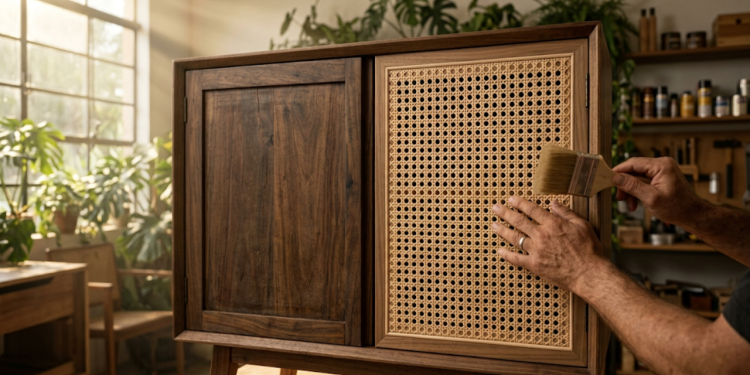 Quanto custa reformar móveis antigos com palhinha indiana e deixar o ambiente mais leve sem trocar tudo