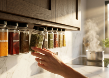 Quanto custa criar um porta temperos magnético e como deixar a cozinha mais funcional