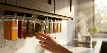 Quanto custa criar um porta temperos magnético e como deixar a cozinha mais funcional