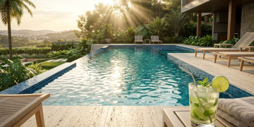 Escavação, concreto usinado e pastilhas, quanto custa construir uma piscina de alvenaria de 15 mil litros