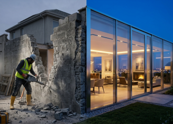 Quanto custa trocar muro por fachada de vidro e deixar sua casa mais moderna e segura sem perder privacidade