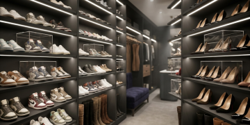 Quanto custa fazer vitrine iluminada no closet e proteger seus calçados da poeira com mais estilo