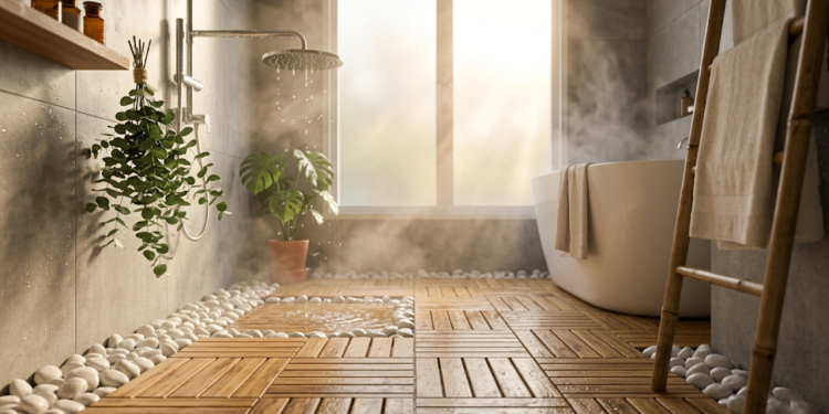 Quanto custa montar um mini spa no banheiro com bambu e pedras naturais e como economizar criando um ambiente relaxante sem esforço