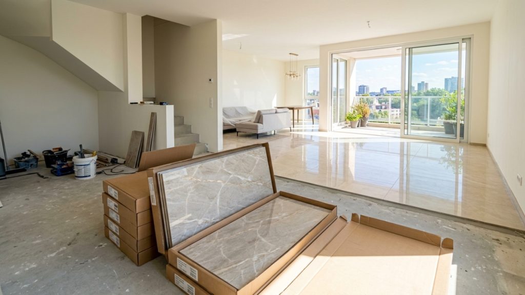 Quanto custa instalar porcelanato em uma casa de 80 m² em 2026, e por que a paginação muda tanto o preço