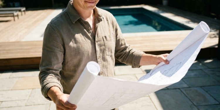 Quanto um piscineiro, um instalador de deck e um paisagista cobram para reformar uma área externa em 2026?