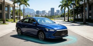 O sedan híbrido que promete fazer mais de mil quilômetros com um tanque e mira diretamente no topo das vendas brasileiras