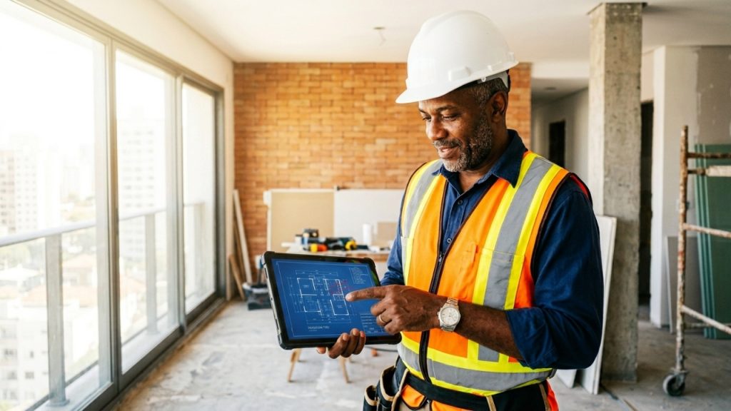 Quanto um mestre de obras cobra para acompanhar uma reforma completa de apartamento em 2026?