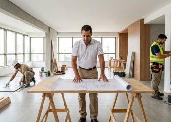 Quanto um mestre de obras cobra para acompanhar uma reforma completa de apartamento em 2026?