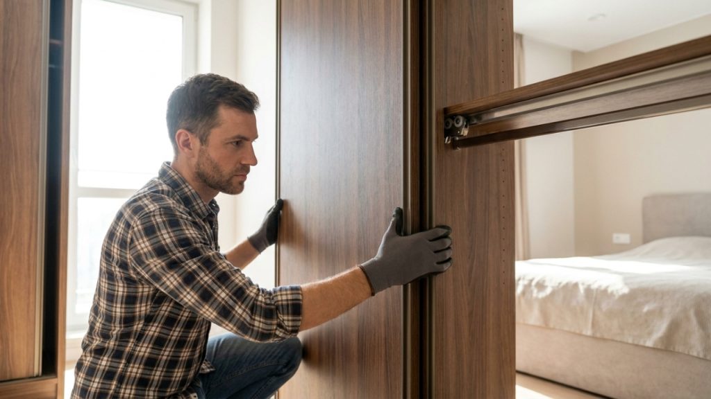 Quanto um carpinteiro cobra para fazer um roupeiro embutido à medida para um quarto de casal em 2026?