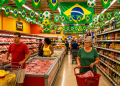 Copa do Mundo deve aumentar ticket do varejo alimentar em até 69% antes dos jogos, aponta estudo