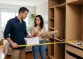 Quanto um marceneiro cobra para planejar e montar um guarda-roupa embutido de MDF para um quarto de casal em 2026