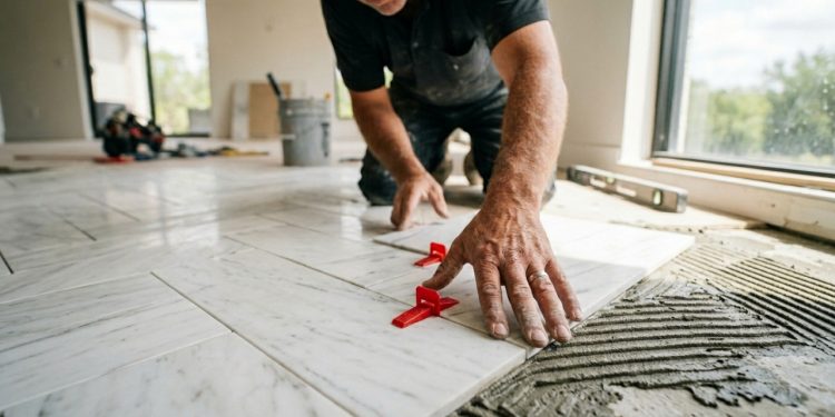 Quanto custa instalar porcelanato em uma casa de 80 m² em 2026, e por que a paginação muda tanto o preço