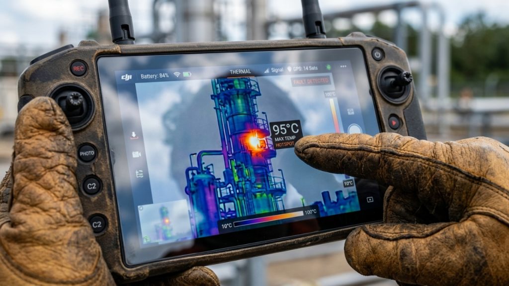 O guardião da integridade offshore que opera drones de ultrassom para evitar desastres ambientais sem precisar desembarcar do navio