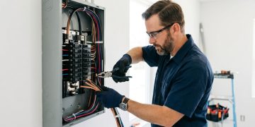 Quanto um eletricista cobra para refazer a fiação completa de uma casa antiga de 100 m² em 2026?