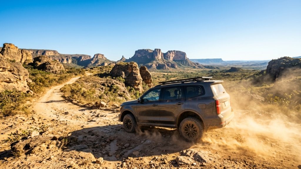 Luxo de sete lugares com força de motor V6 híbrido chega para balançar o mercado de utilitários premium em 2026