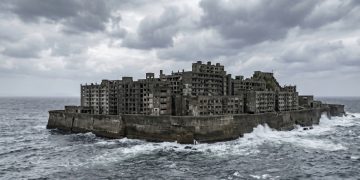 A ilha abandonada no Japão que já ostentou a maior densidade populacional do planeta e hoje exibe apenas arranha-céus em ruínas