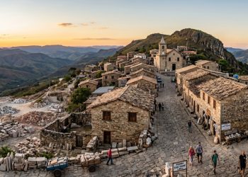 A mística cidade brasileira construída inteiramente sobre uma montanha de cristal a 1400 metros de altitude onde até as casas são erguidas com blocos de pedra sobrepostos