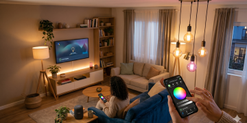 Lâmpadas inteligentes cortam gastos de luz e mudam o clima da casa