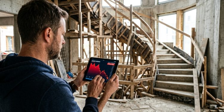 Quanto um pedreiro cobra para construir uma escada de concreto em sobrado pequeno com acabamento pronto para revestir em 2026?