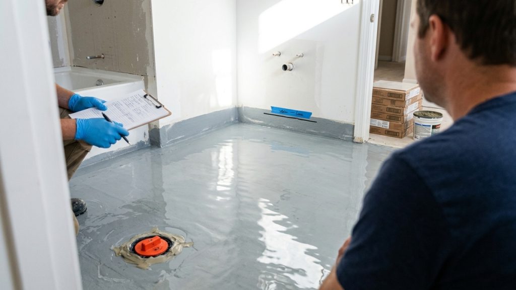 Quanto um profissional cobra para impermeabilizar um banheiro de 6 m² antes de assentar porcelanato em 2026?