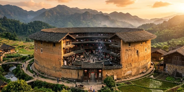 Arquitetura sismorresistente dos megaedifícios de terra na China